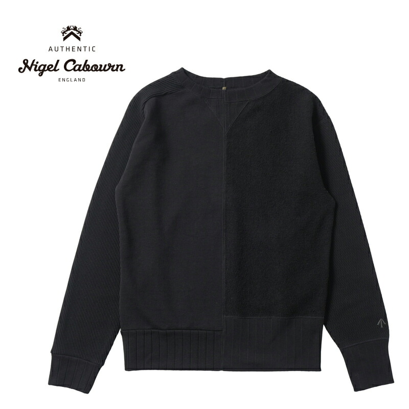 楽天市場】Nigel Cabourn / ZIP UP SWEAT Dark Green Charcoal