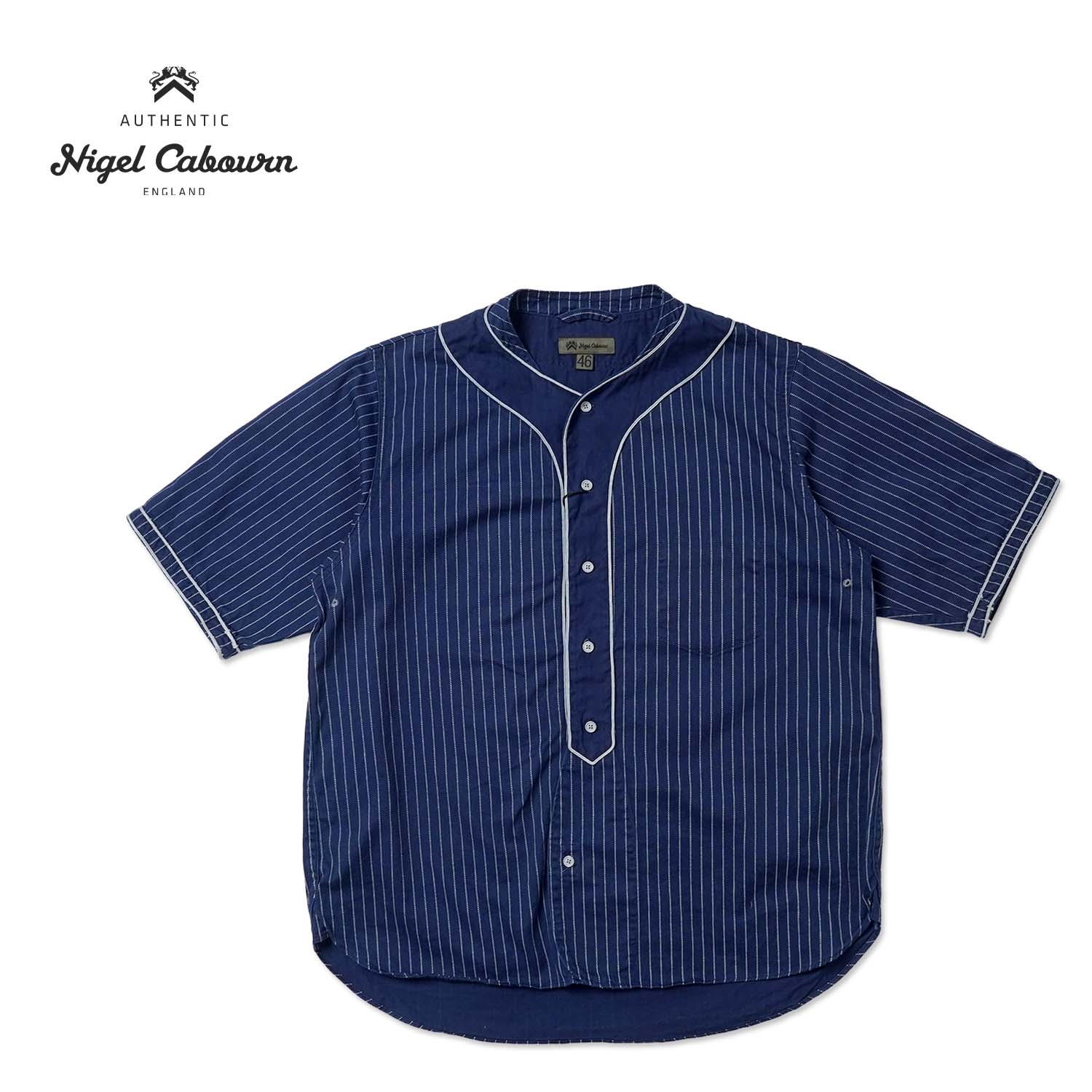 Nigel Cabourn ナイジェルケーボン半袖野球プルオーバー\
