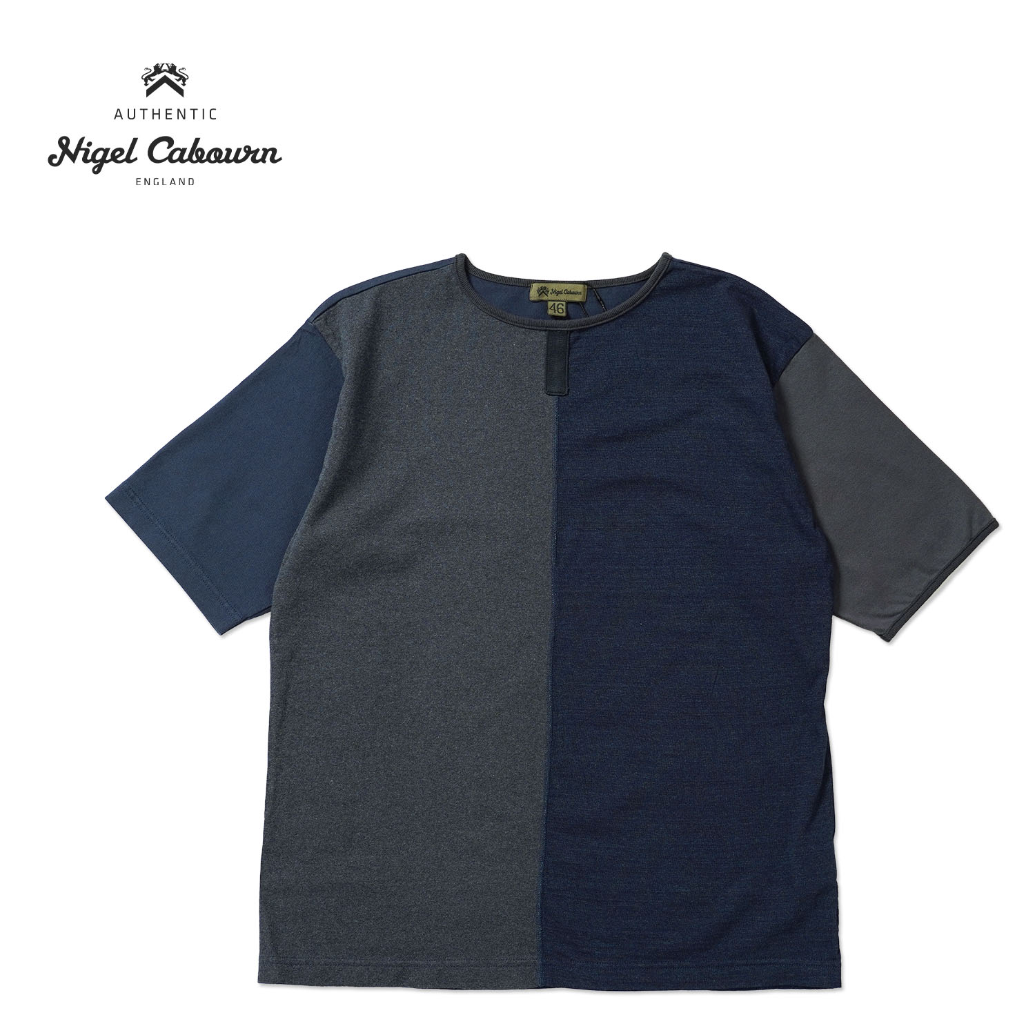 Nigel Cabourn ナイジェルケーボン半袖Tシャツ\"50s T-SH CRAZY PATTERN\"80520021002