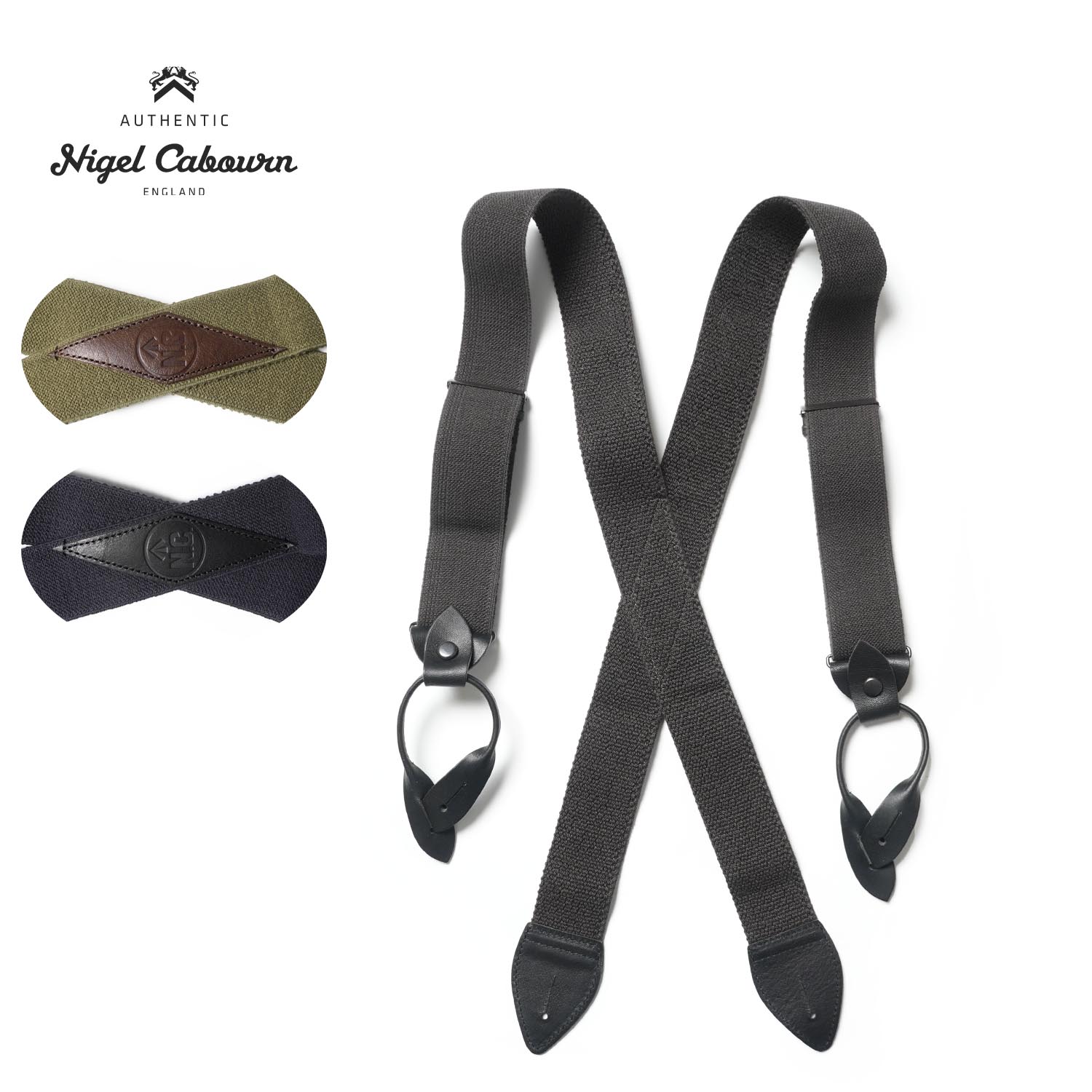 楽天市場】ナイジェル・ケーボン SUSPENDER 2 COLORS AUTHENTIC LINE