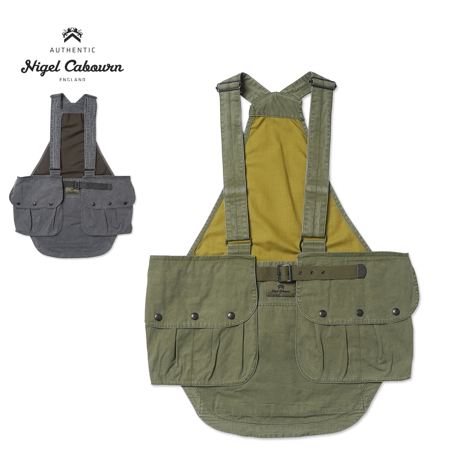 Nigel Cabourn ナイジェルケーボンフィッシングベスト\