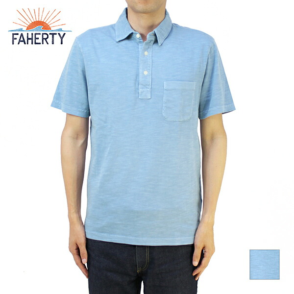 FAHERTY BRAND ファリティブランド 半袖スポーツシャツ\"GARMENT DYED POLO\""MKS1614【楽ギフ_荷拵え】【RCP】【smtb-k】【ky】10P03Dec16"