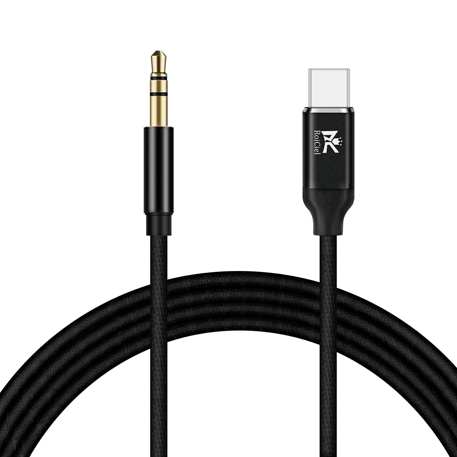 楽天市場】RoiCiel AUX Type C オス to 3.5mm オスジャック USB