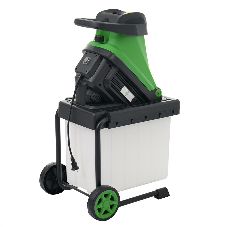 楽天市場】【2024最新】ガーデンシュレッダー 電動粉砕機 竹 枝 木