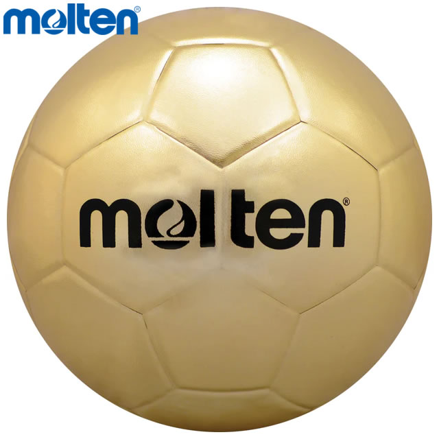 【モルテン・molten サッカー】<br>記念品用マスコットサッカーボール5号球 記念ボール MTF5SLGL<br> サインボール 寄せ書き 卒業記念品