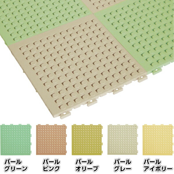 パレスチェッカー ジョイント式床材 30cmX30cm グレー 30枚入り ベランダ ジョイントマット すのこ 防炎 抗菌 パレスチェッカー 30cm角