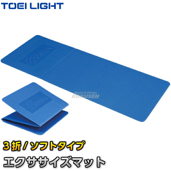 TOEI LIGHT - 体操マット TOEI LIGHT 法人限定 屋内用カラーエバーマット20 幅90×長さ180