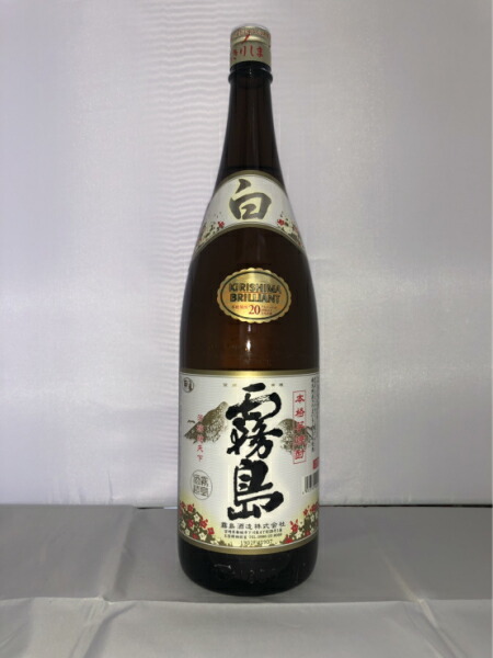 楽天市場】本格芋焼酎 白霧島 1800ml 単品 6本セット／霧島酒造