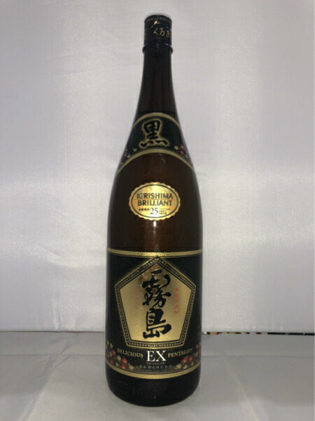 楽天市場】25度 黒霧島 EX 1800ml : 酒ショップ MRNG