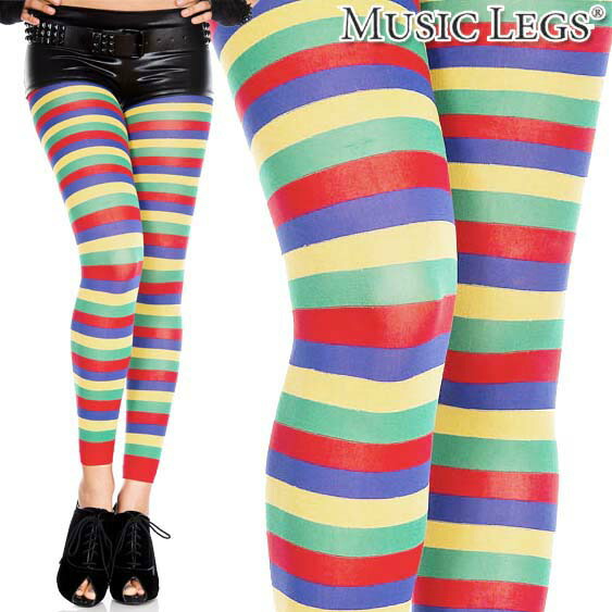 楽天市場】MusicLegs(ミュージックレッグ)ゼブラデザインタイツ
