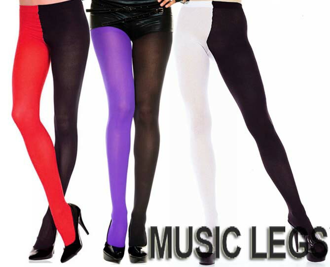 楽天市場】モノトーンチェッカー サイハイストッキング タイツ 黒白