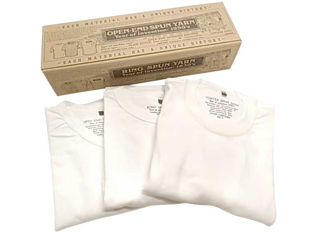 Nigel Cabourn ナイジェル・ケーボン 3容器に並べる 体育館ティーシャツ 3-PACK GYM TEE ティーシャツ WHITE Made インチ JAPAN 8048-00-21050 2024SS