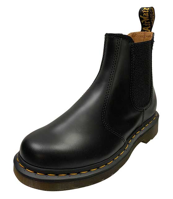 結婚祝い Dr. Martens ドクターマーチン 2976 YS CHELSEA BOOTS チェルシーブーツ サイドゴア ブーツ BLACK  ブラック LADYS レディース fucoa.cl