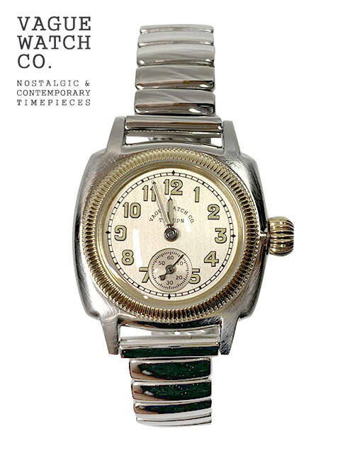 VAGUE WATCH ヴァーグウォッチ　Lady's(28mm)　Coussin Early Extension　シルバー　クッション アーリー エクステンション　ステンレス　腕時計　レディースサイズ