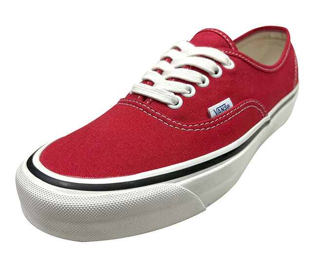 VANS バンズ Authentic Reissue 44　LX RACING RED/MARSHMALLOW　 オーセンティック　レイシュー　レーシングレッド　VANS　ヴァンズ　MENS メンズ画像