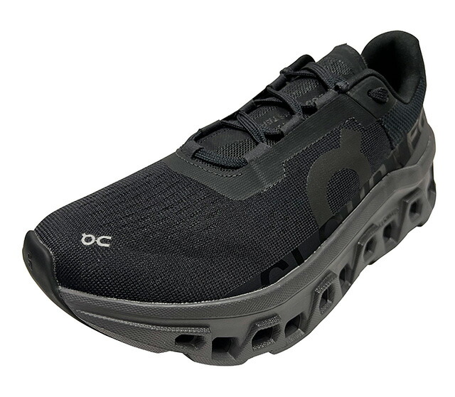 ON オン　Cloudmonster　クラウドモンスター　BLACK/MAGNET ブラック/マグネット　スニーカー　軽量　ランニングシューズ　LADY'S レディース画像