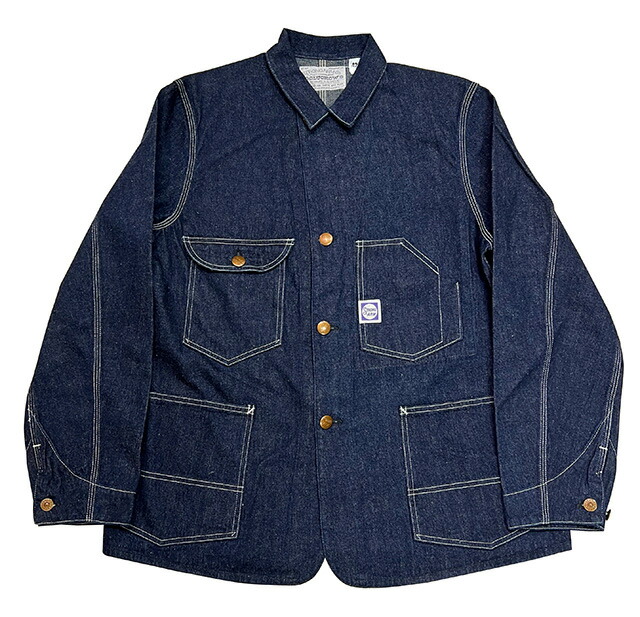 John Gluckow ジョングラッコー Lot JG-03 1930s Never Lost Jacket ネバーロスト ジャケット INDIGO カバーオール MADE IN JAPAN WAREHOUSE ウエアハウス|ローリングストーン
