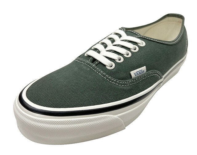 VANS バンズ Lx Authentic 44 Duck Canvas Kelp  合鴨地 オーセンティック ダックキャンバスケルプ VANS ヴァンズ MEN\u0027S メンズ