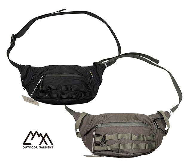 CMF OUTDOOR GARMENT　コムフィ アウトドア ガーメント　FANNY PACK　ファニーパック　ウエストバッグ 2色（BLACK/WOLF GRAY）　COMFY｜ローリングストーン