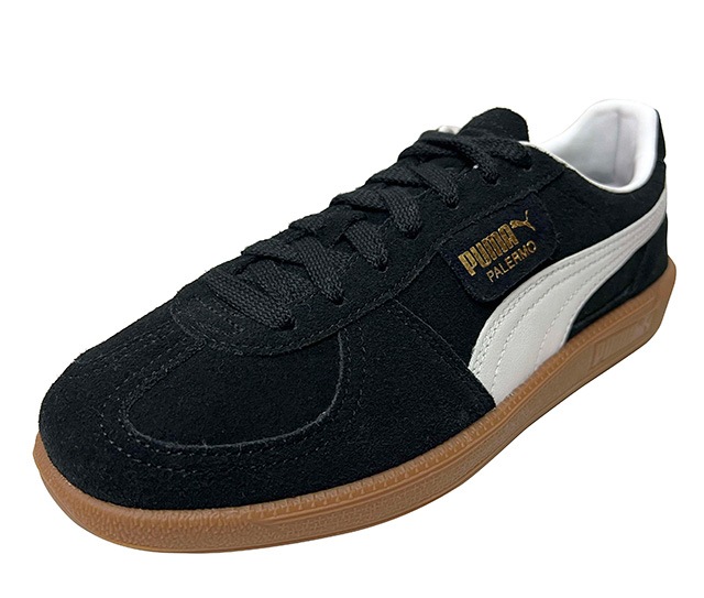 PUMA プーマ　PALERMO パレルモ PUMA Black-PUMA White　LADY'S レディース　スニーカー｜ローリングストーン