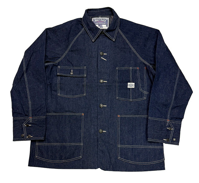 楽天市場】PAYDAY(ペイデイ) 40s 盾タグ カバーオール サイズ：不明