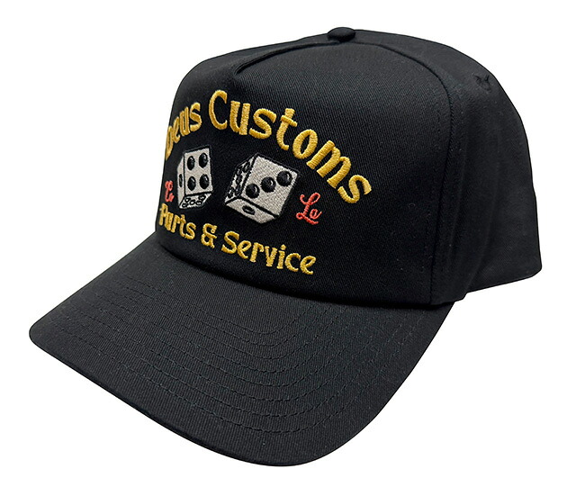 Deus ex Machina デウスエクスマキナ　Knucklebones Cap ナックルボーンズ キャップ　帽子　BLACK ブラック　ONE SIZE ワンサイズ　26SS