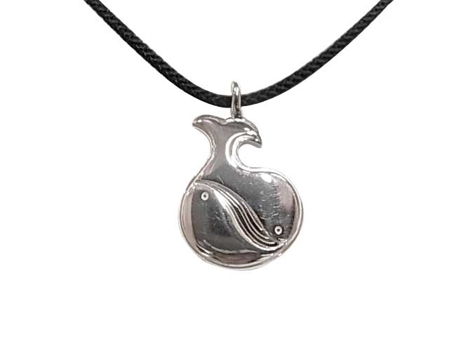 【TAC 別注】Cloveru クローバル　whale love　sea charm silver 925 シルバー　ホエール　ネックレス