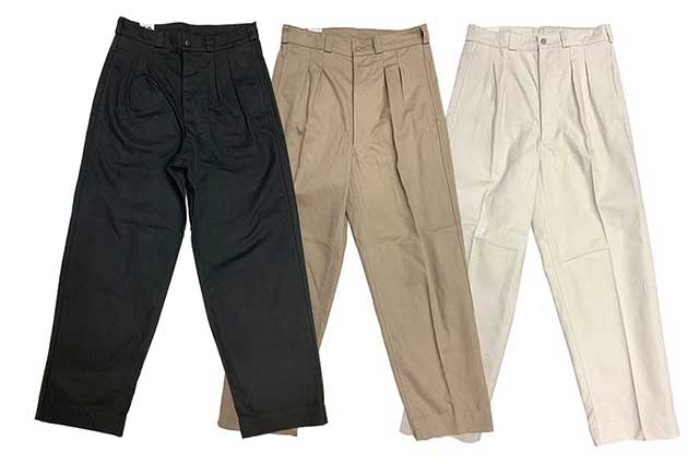 楽天市場】送料無料 フランス軍タイプ 復刻版 M-52 チノパンツ PP297YN