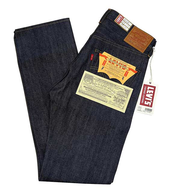 Levi\u0027s リーヴァイズジーンズ 501XX VINTAGE CLOTHING 1955ひな形 JEANS RIGID ジーンズ 日本製 トートバッグ付 LVC
