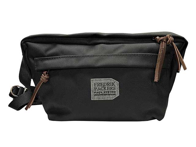 【16時までのご注文、即日発送】　FREDRIK PACKERS フレドリックパッカーズ　FUNNY PACK BALLISTIC ファニーパック バリスティック　BLACK ブラック　ショルダーバッグ 8,833円