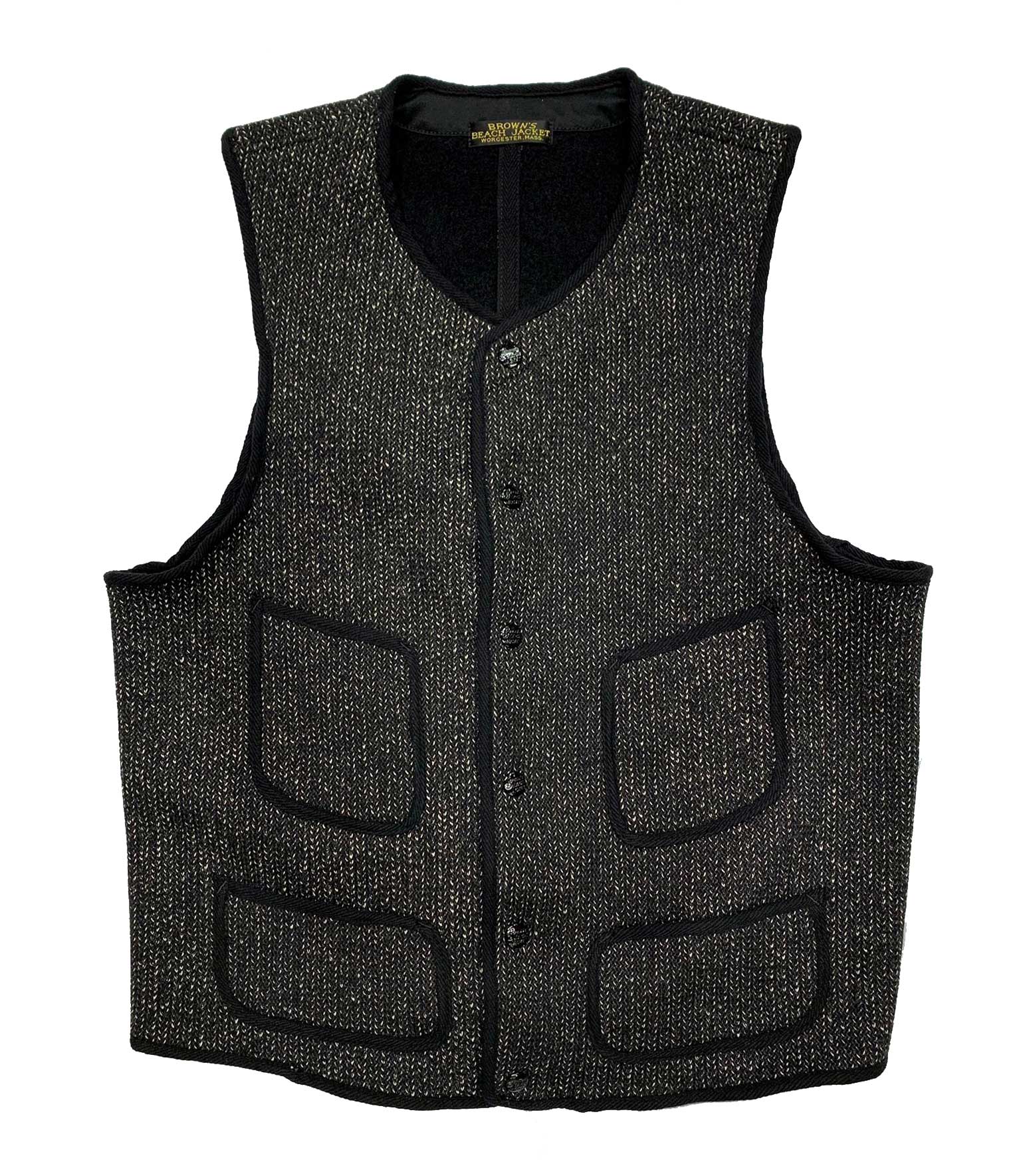 楽天市場】ANATOMICA アナトミカ BB VEST FACE BROWN'S BEACH VEST