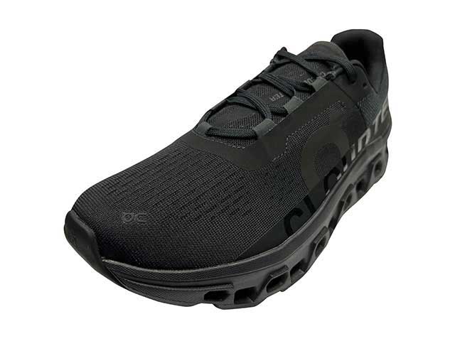 ON オン　Cloudmonster　クラウドモンスター　ALLBLACK オールブラック　スニーカー　軽量　ランニングシューズ　MENS メンズ画像