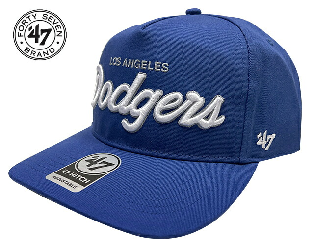 '47 フォーティーセブン　HITCH ヒッチ　Royal ロイヤル　Dodgers Crosstown Basic ドジャース クロスタウン ベーシック　LOS ANGELES DODGERS ロサンゼルス ドジャース　CAP キャップ　帽子　定番キャップ