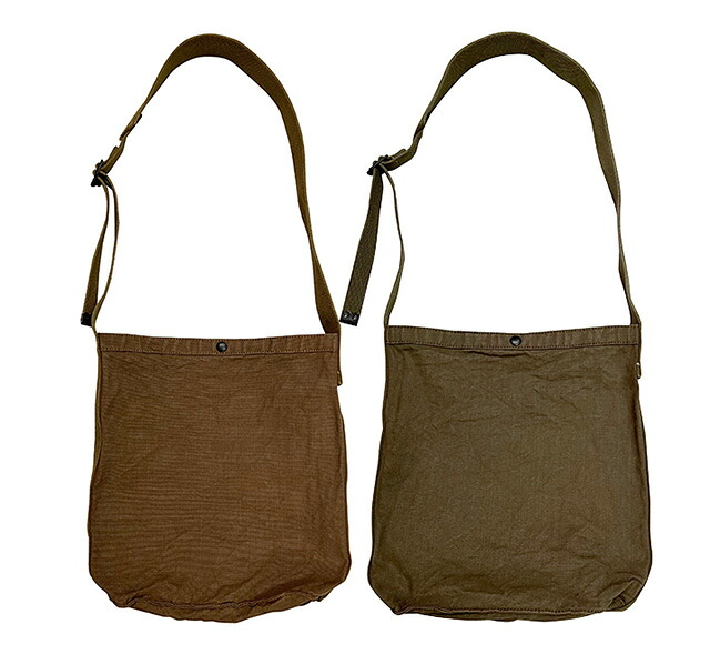 Nigel Cabourn ナイジェル・ケーボン　MAIL BAG メールバッグ　FRENCH DUCK　2色(1-190 KHAKI/2-195 BROWN)　MADE IN JAPAN　ショルダーバッグ