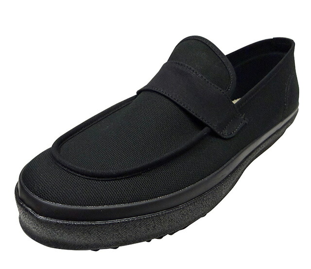 MOONSTAR お月さまはやりっ子 LOAFY BLACK ローファイ 黒いこと MENS メンズ スニーカー 置き目毛革