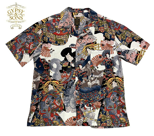 GYPSY&SONS ジプシー＆サンズ　OIRAN pt SHIRTS　花魁 シャツ　5:OFF　日本製 15,444円