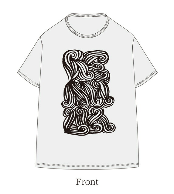 【取って置く売りわたす 7月中旬～8月中旬送りとどける予定を組む】remilla レミーラ Swirls Tee 4色（白いこと杢/さくら色/グリン/濃灰色） ティーシャツ R26-1208 2026 Spring/Summer-3rd-