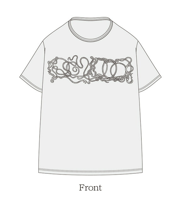 【取って置く売りわたす 7月中旬～8月中旬送りとどける予定を組む】remilla レミーラ Typeface Tee 4色（砂子黄色/パープル/濃灰色/黒いこと） ティーシャツ R26-1209 2026 Spring/Summer-3rd-