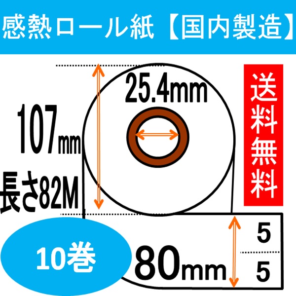 グローリー KM-S100 相応う卓上式小型自動小銃券売機 一巻き紙 １０巻入り口・入口ミシン目有 幅80粍 長さ82M 汎用 glory レジロール専門職店