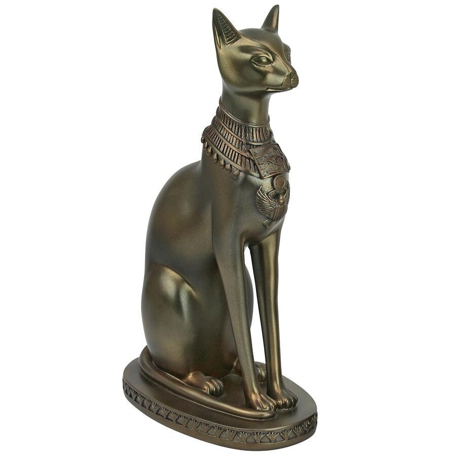 楽天市場】エジプト輸入品 古代エジプト猫女神像 バステト神 彫像 彫刻 