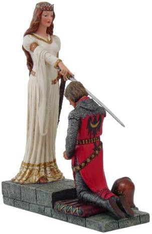 ザ・アコレード 騎士爵位授与式彫像フィギュア ホームデコレーション 高さ 28cm彫刻 コレクション カフェ 贈り物 輸入品｜浪漫堂ショップ