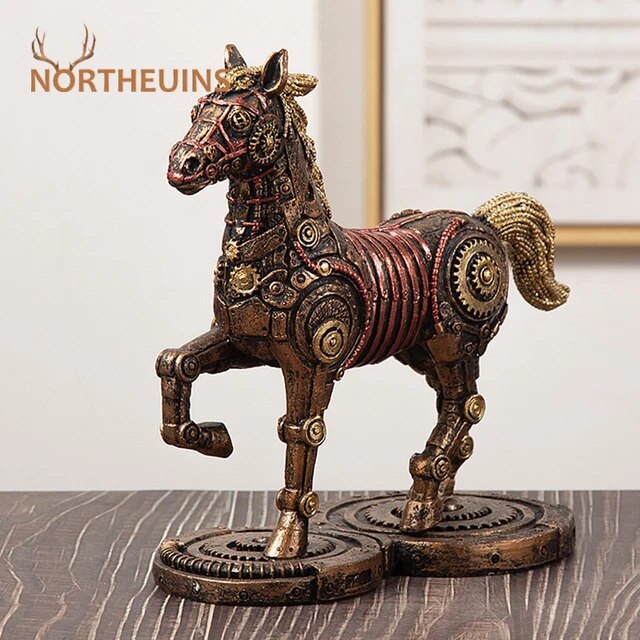 楽天市場】スチームパンク風 ウサギ うさぎ 兎装飾彫像 ホーム装飾工芸