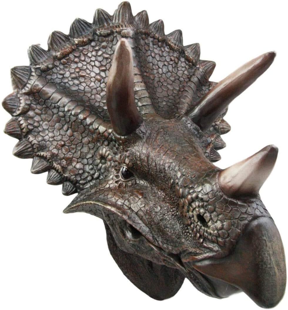 ティラノサウルス 壁掛け Tレックス インテリア 彫刻 恐竜 頭部 彫像 Amazon.co.jp: HEINBOW T-rex スカル 壁掛け恐竜ヘッド