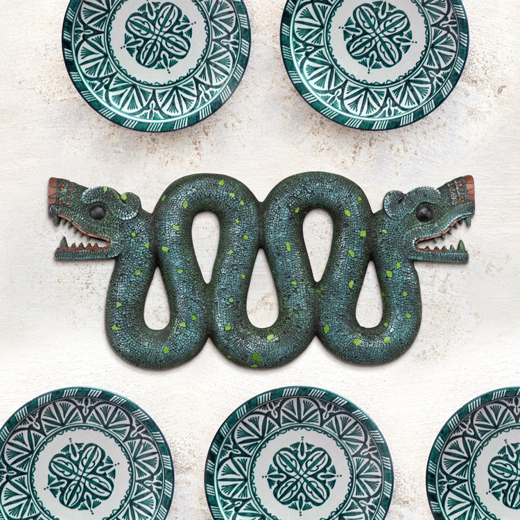 楽天市場】ペルー 壁掛け（小） OT-021 アンデス トゥミ トウミ インカ