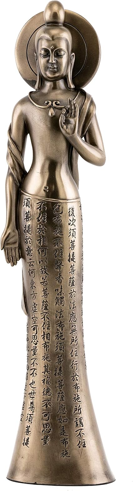 大型６４ｃｍ　観音菩薩像　洋銀製ブロンズ像 大型64cm 観音菩薩像 洋銀製ブロンズ像 kannon-statue