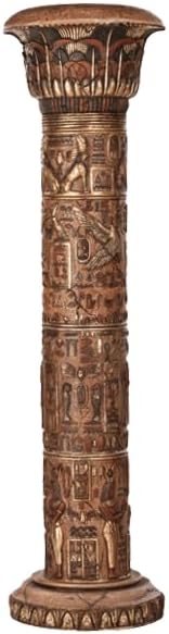 LM Treasures製 古代エジプトの 単一エジプト宮殿装飾柱 等身大彫刻柱 彫像(輸入品)|浪漫堂ショップ