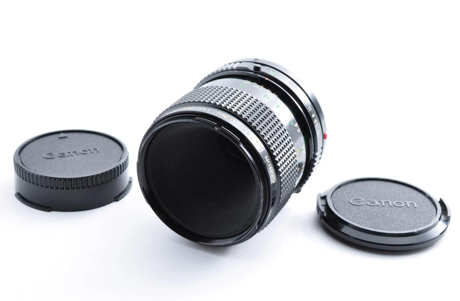 美品 加農砲 Canon New FD NFD 50粍 f/3.5 Macro Lens For A-1 AE-1 F-1