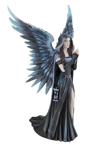 アンストークス作 `ハービンジャー`デスエンジェル/ 西洋フィギュア ゴシックアート コレクション 誕生日 記念品プレゼント贈り物[輸入品]