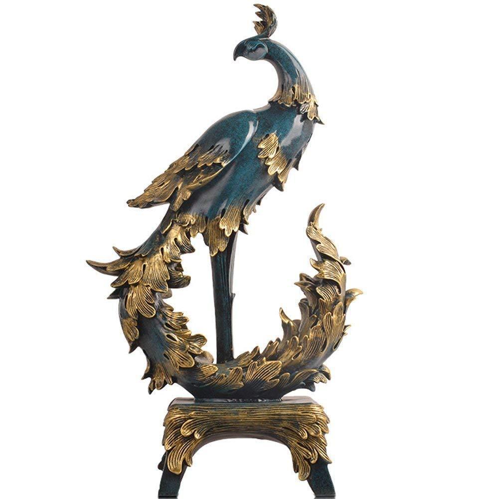 楽天市場】伝説の飛翔するフェニックス（不死鳥）彫刻 彫像（輸入品
