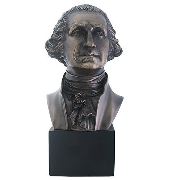 アメリカ初代大統領 ジョージ ワシントン胸像 彫刻 彫像 アメリカ独立戦争 政治家 選挙運動 ホワイトハウス プレゼント贈り物 輸入品 Bla Org Bw